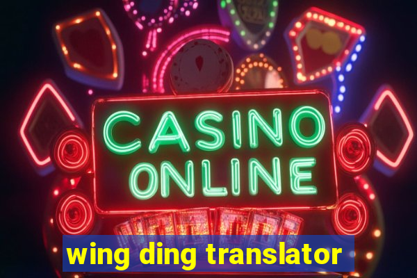 wing ding translator